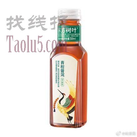 临期10.9， ，农夫山泉 东方树叶500ml*5瓶