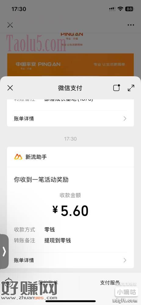 10 的问卷，审核慢，到账了