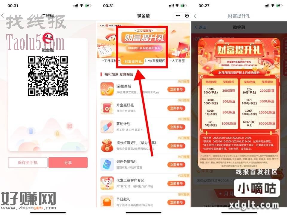 工行薇金融～财富提升礼