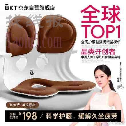 先领198-30券 ，BKT 人体工学一体式坐姿椅
