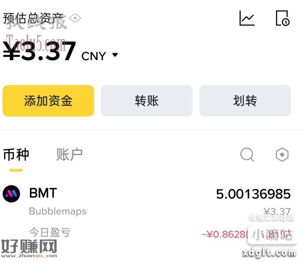 币安上回学习赚币的水龙头币没拿到的还有BMT