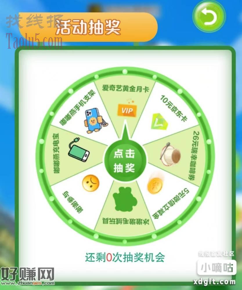 扫码竞猜比赛，第二天上午发送抽奖次数，奖励还可以