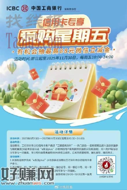 深圳地区，工行自测